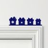 Door Topper Christmas Decor Presents Stars Various Colours Frame Decor Sign