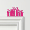 Door Topper Christmas Decor Presents Various Colours Top Of Door Decorative Sign