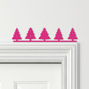 Door Topper Christmas Decor Trees Various Colours Top Of Door Frame Decor Sign