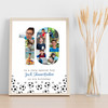Photo Collage 10-Photo 10th Birthday Football Gift For Boys Print Or Canvas