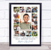 Photo Collage Kids Birthday Gift For Boys Any Age 15-Photo Print Or Canvas