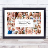 Photo Collage Personalised Gift For Nanny Mother's Day 22-Photo Print Or Canvas