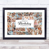 Photo Collage Birthday Personalised Gift For Anyone 22-Photo Print Or Canvas