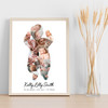 Photo Collage Personalised Gift For New Baby 13-Photo Baby Print Or Canvas