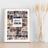 Photo Collage Stag Do Personalised Gift 10-Photo Print Or Canvas