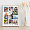 Photo Collage 11-Photo 3rd Birthday Custom Gift For Kids Boys Print Or Canvas