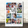 Photo Collage 11-Photo 4th Birthday Custom Gift For Kids Boys Print Or Canvas