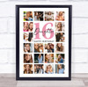 Photo Collage 16th Birthday Custom Gift For Daughter 20-Photo Print Or Canvas