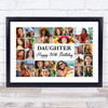 Photo Collage 30th Birthday Custom Gift For Daughter 22-Photo Print Or Canvas Photo Collage 30th Birthday Custom Gift For Daughter 22-Photo Print Or Canvas