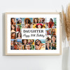 Photo Collage 30th Birthday Custom Gift For Daughter 22-Photo Print Or Canvas Photo Collage 30th Birthday Custom Gift For Daughter 22-Photo Print Or Canvas