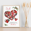 Photo Collage First Christmas Gift For Baby 19-Photo s Floral Print Or Canvas