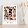 Photo Collage 40th Birthday Custom Gift For Stepmum 15-Photo Print Or Canvas