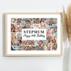 Photo Collage 40th Birthday Custom Gift For Stepmum 22-Photo Print Or Canvas