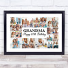 Photo Collage 60th Birthday Custom Gift For Grandma 22-Photo Print Or Canvas