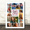 Photo Collage 30th Birthday Gift For Sister-In-Law 10-Photo Print Or Canvas