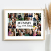Photo Collage 100th Birthday Custom Gift For Mummy 22-Photo Print Or Canvas