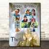 Photo Collage 10-Photo 14th Birthday Gift For Boys Harry Potter Print Canvas