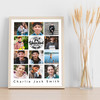 Photo Collage 11-Photo 18th Birthday Custom Gift For Teens Boys Print Or Canvas