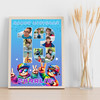 Photo Collage 10-Photo 13th Birthday Gift For Kids Boys Roblox Print Or Canvas