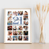 Photo Collage 21st Birthday Gift For Husband 20-Photo Portrait Print Or Canvas