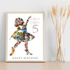 Photo Collage Kids Birthday Gift For Girls Any Age 13-Photo Ballerina Girl Print