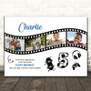 Photo Collage Kids Birthday Gift For Boys Any Age 4-Photo Film Game Pad Print