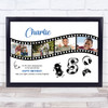 Photo Collage Kids Birthday Gift For Boys Any Age 4-Photo Film Game Pad Print