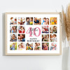 Photo Collage Print Or Canvas 40th Birthday Gift For Mother-In-Law 20-Photo