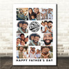 Photo Collage Father's Day Gift For Daddy 11-Photo Ain't No Daddy Print Canvas