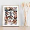 Photo Collage Father's Day Gift For Daddy 11-Photo Ain't No Daddy Print Canvas