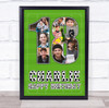 Photo Collage 9-Photo 18th Birthday Gift For Teens Boys Football Print Or Canvas