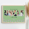 Photo Collage Green Football 4-Photo Any Occasion Gift For Uncle Print Or Canvas