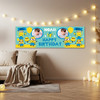 Personalised Party Banner For Birthday With Photo Boys Minions Kids