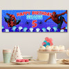Personalised Party Banner For Kids Birthday Boys Spiderman Any Age