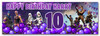 Personalised Party Banner For Kids Birthday Fortnite Any Age