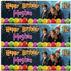 Personalised Party Banner For Kids Birthday Harry Potter Any Age