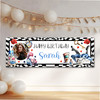 Personalised Party Banner For Birthday Female Alice In Wonderland