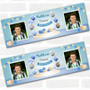 Personalised Party Banner For Birthday With Photo Male Blue Balloon Gift