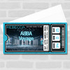Abba Voyage The Musical Show Theatre Personalised Surprise Ticket Gift Voucher Abba Voyage The Musical Show Theatre Personalised Surprise Ticket Gift Voucher