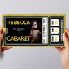 Cabaret The Musical Show Theatre Personalised Surprise Ticket Gift Voucher