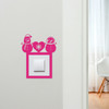 Light Switch Surround Snowman Couple Christmas Decor Switch Plate Cover Frame