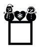 Light Switch Surround Snowman Couple Christmas Decor Switch Plate Cover Frame