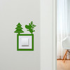 Light Switch Surround Christmas Decor Tree And Reindeer Decor Switch Cover Frame