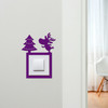 Light Switch Surround Christmas Decor Tree And Reindeer Decor Switch Cover Frame
