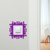 Light Switch Surround Easter Bunny Flowers Spring Decorative Switch Cover Frame