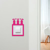 Light Switch Surround Rabbits Easter Bunny Decorative Switch Plate Cover Frame