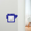 Light Switch Surround Happy Halloween Decor Ghost Decorative Switch Cover Frame