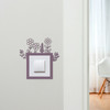 Light Switch Surround Flowers Decorative Switch Plate Cover Frame