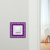 Light Switch Surround Abstract Seamless Geometric Decorative Switch Cover Frame