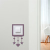 Light Switch Surround Hanging Stars Hearts Decorative Switch Plate Cover Frame